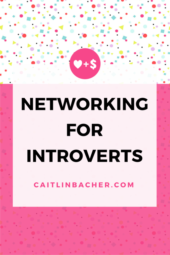 Networking For Introverts | Caitlin Bacher