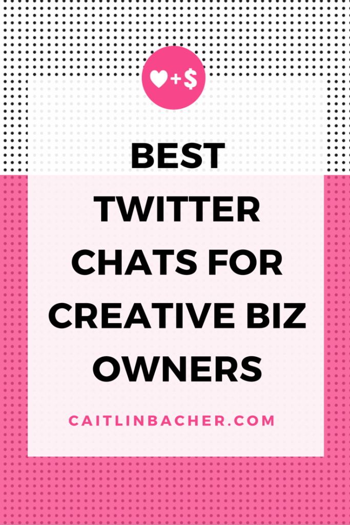 Best Twitter Chats For Creative Biz Owners | Caitlin Bacher