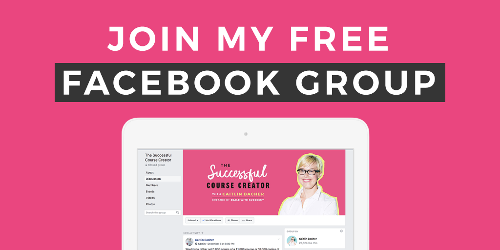 Join My FREE FB Group
