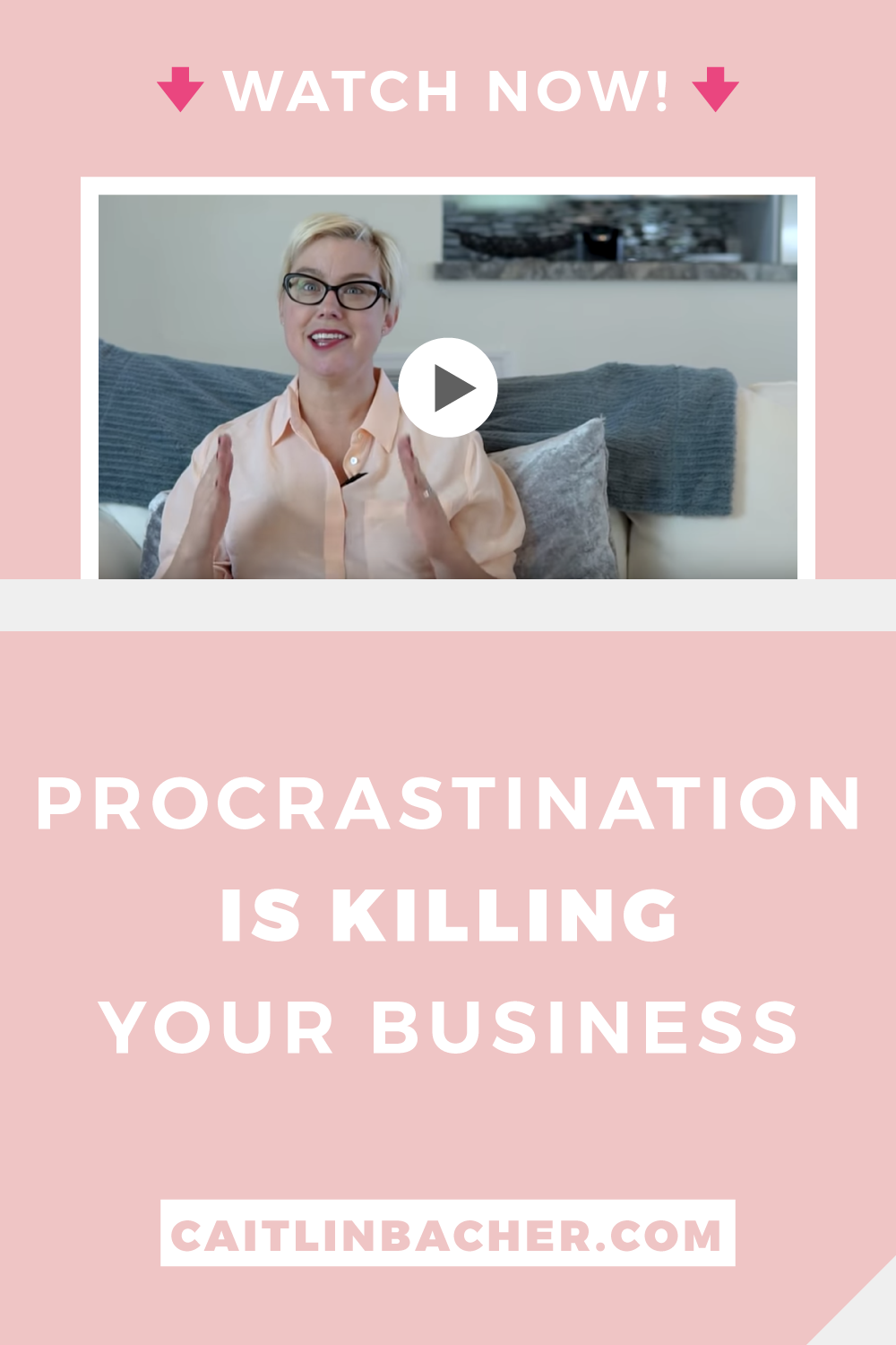 Procrastination is Killing Your Online Business | Scale With Success | Course Creator | Business Tips | caitlinbacher.com