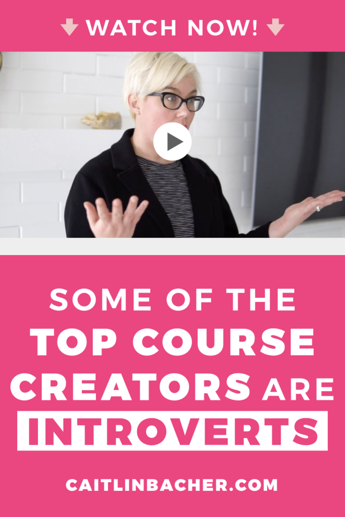 Some Of The TOP Entrepreneurs Are INTROVERTS | Scale With Success | Course Creator | Business Tips | caitlinbacher.com