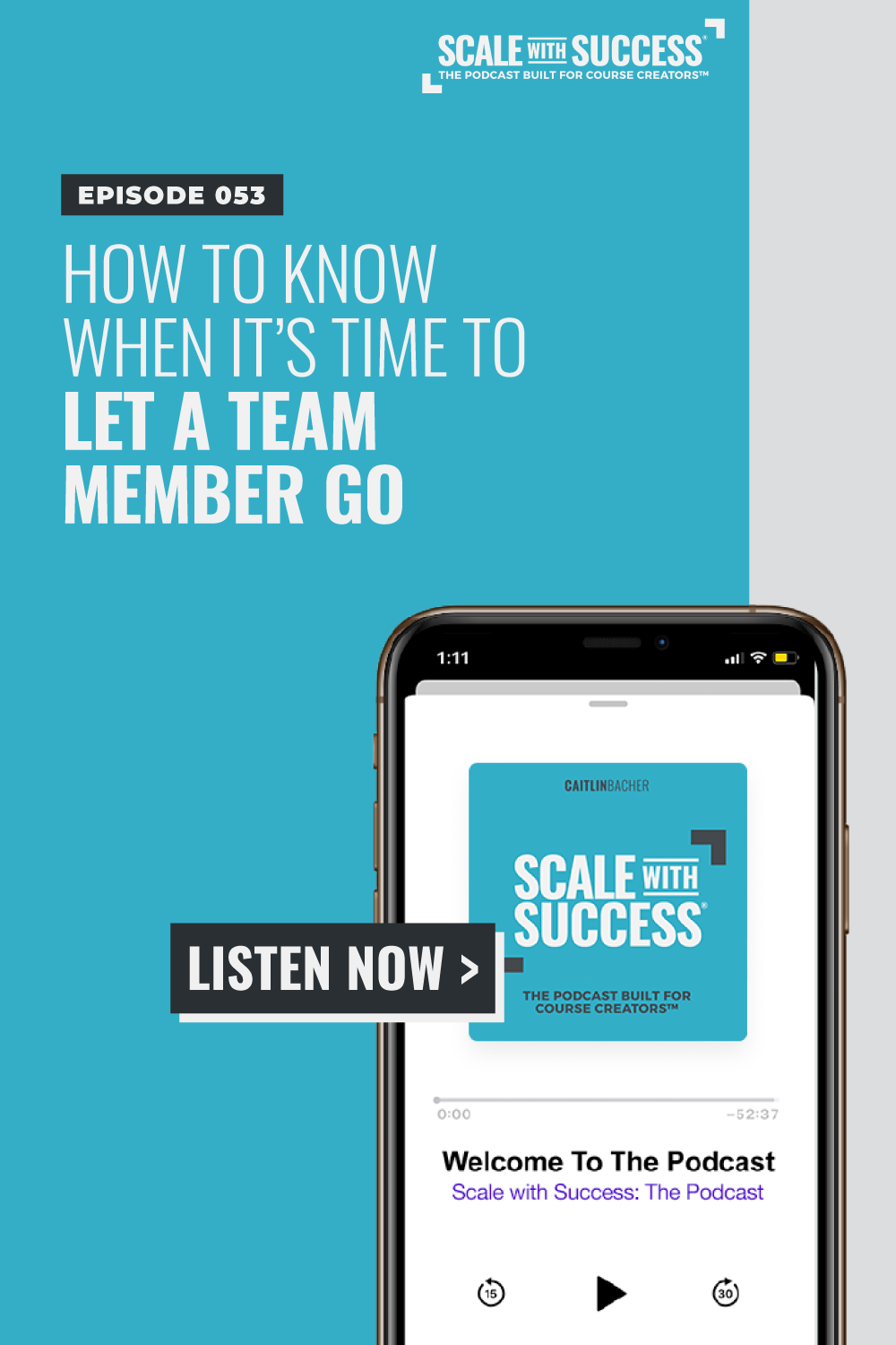How to Know When It’s Time to Let a Team Member Go | Scale WIth Success | Course Creator | Business Tips | caitlinbacher.com