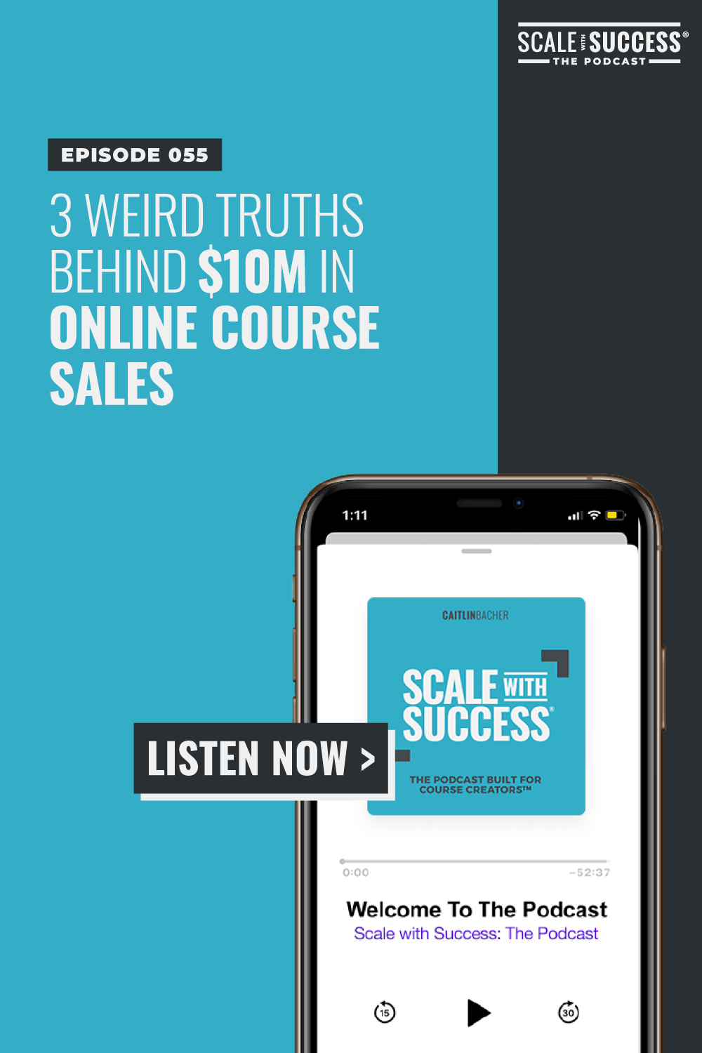 3 Weird Truths Behind $10M in Online Course Sales | Scale WIth Success | Course Creator | Business Tips | caitlinbacher.com