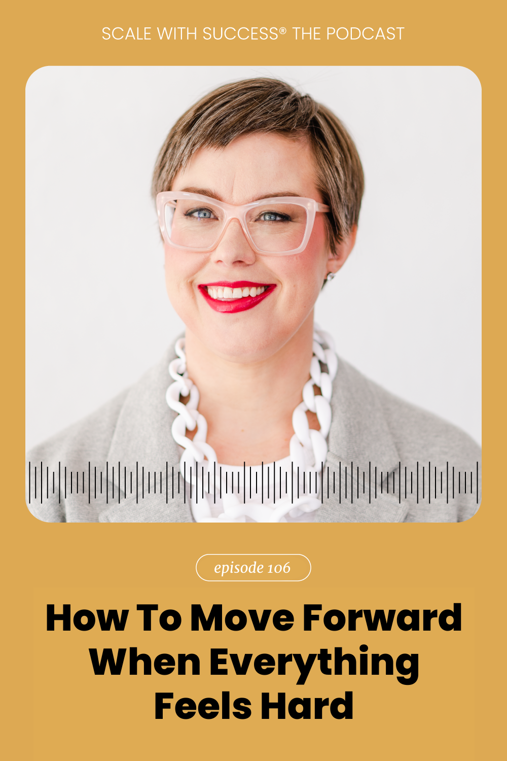 How To Move Forward When Everything Feels Hard | Scale With Success | Course Creator | Business Tips | caitlinbacher.com