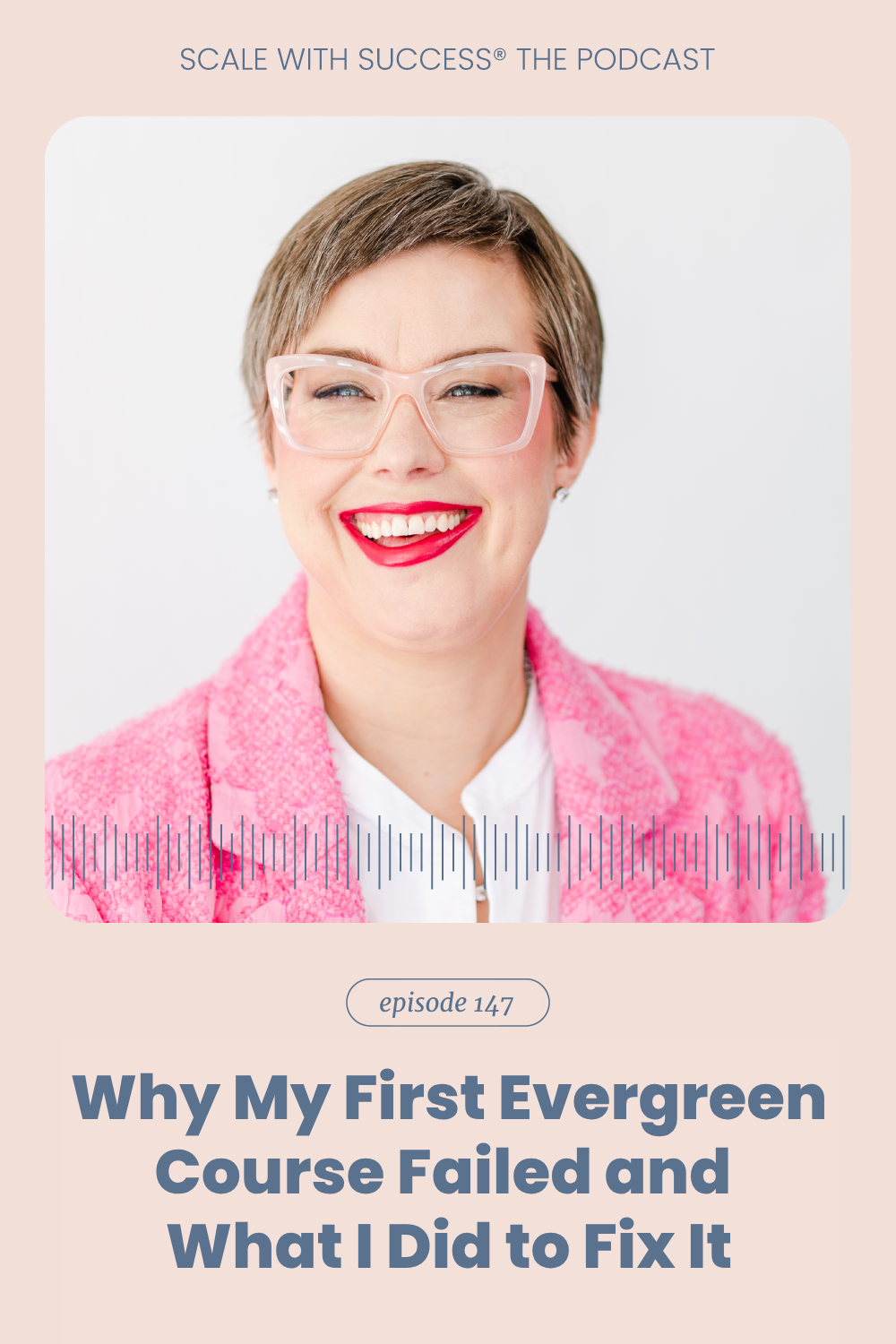 Why My First Evergreen Course Failed and What I Did to Fix It | Scale With Success | Course Creator | Business Tips | caitlinbacher.com