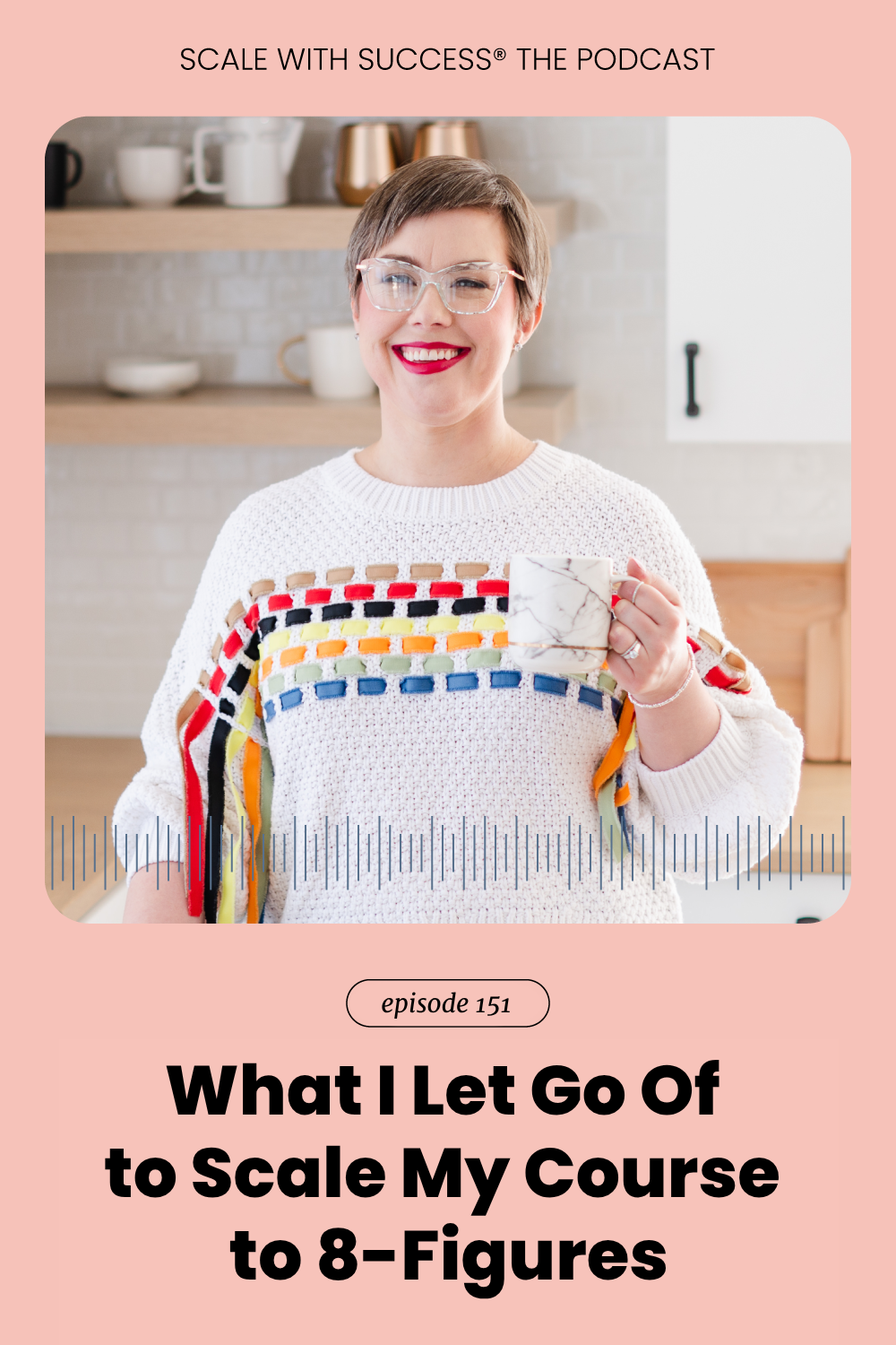 What I Let Go Of to Scale My Course to 8-Figures | Scale With Success | Course Creator | Business Tips | caitlinbacher.com
