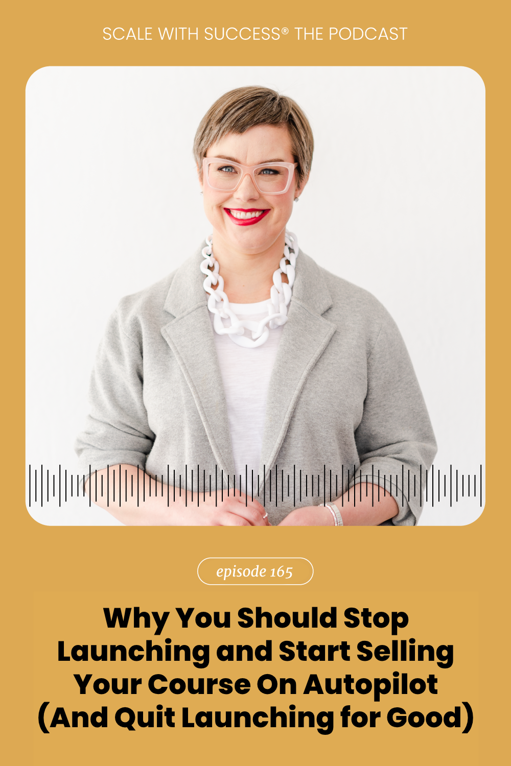 Why You Should Stop Launching and Start Selling Your Course On Autopilot (And Quit Launching for Good) | Scale With Success | Course Creator | Business Tips | caitlinbacher.com