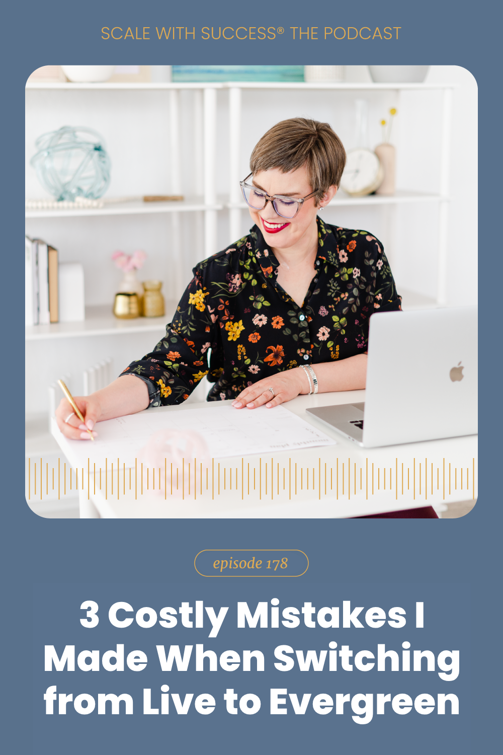 3 Costly Mistakes I Made When Switching from Live to Evergreen | Scale With Success | Course Creator | Business Tips | caitlinbacher.com