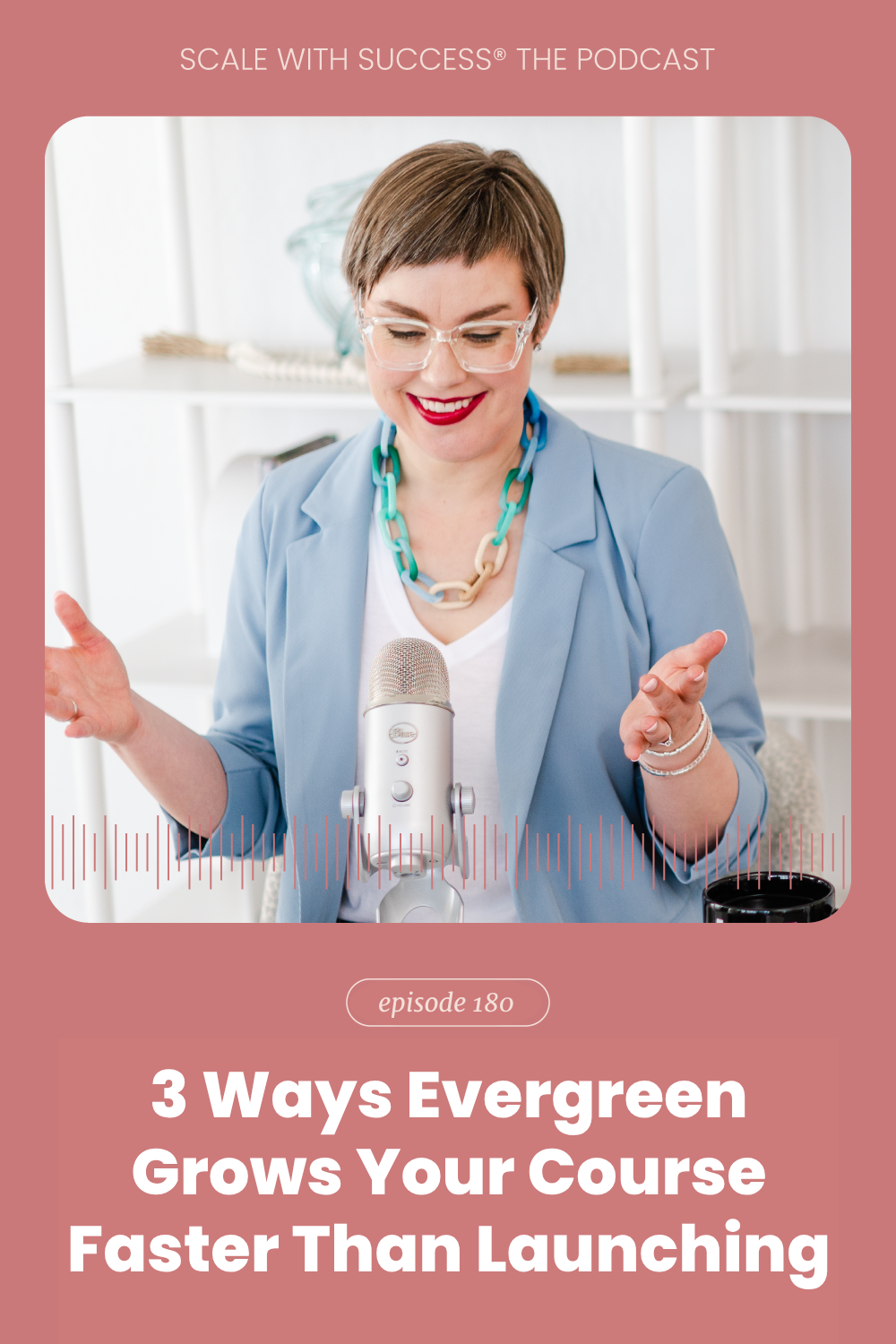 3 Ways Evergreen Grows Your Course Faster Than Launching | Scale With Success | Course Creator | Business Tips | caitlinbacher.com