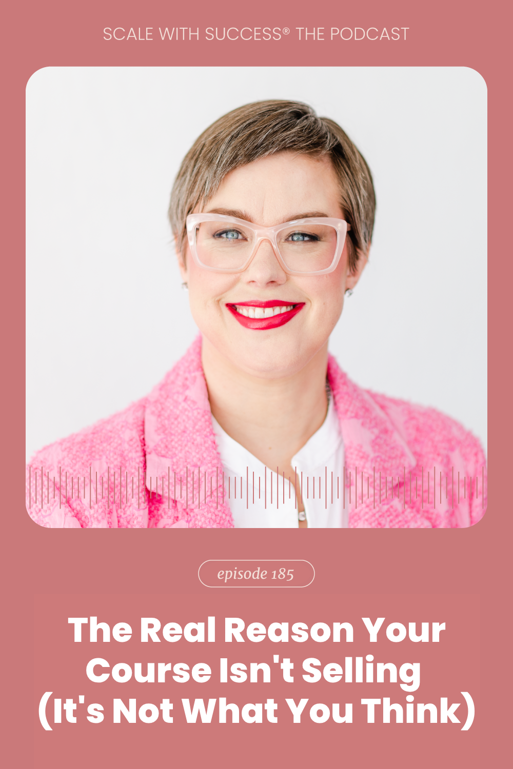 The Real Reason Your Course Isn't Selling (It's Not What You Think) | Scale With Success | Course Creator | Business Tips | caitlinbacher.com